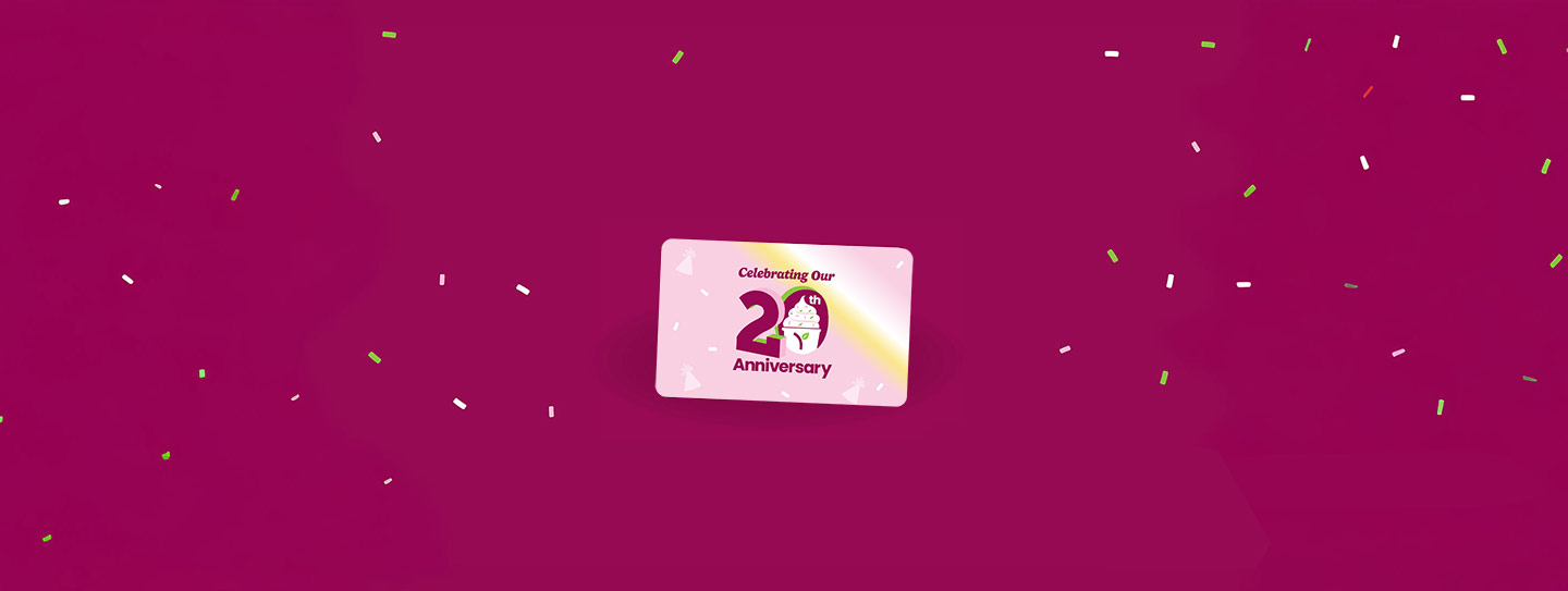 A Yogurtland gift card